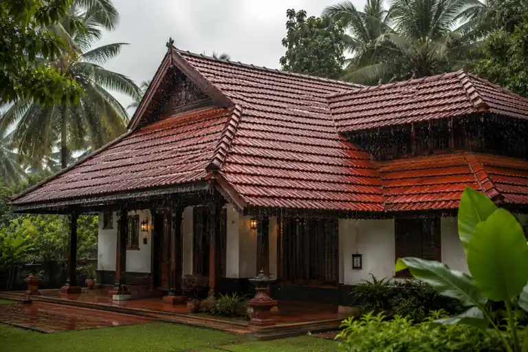 Mangalore tiles roof